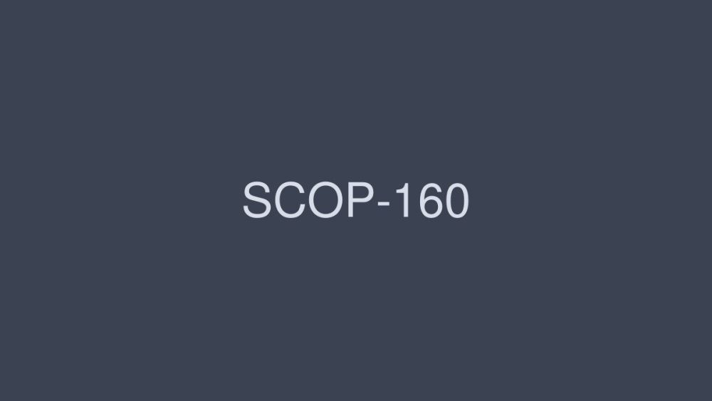 SCOP-160 It's a backstage customs where there is a production, and when I was wearing it in the back, I secretly took off the rubber and put it o