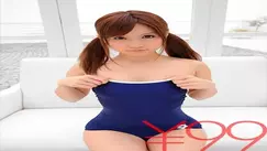 DV-1292 Swimsuit beautiful girl = Kojimina-chan. That's why I have sex without taking off my swimsuit. Rubbing the plump boobs. First art class! 