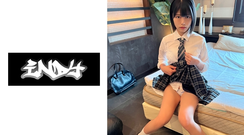 POK-049 Gonzo [Personal shooting] P activity with a cute and beautiful girl with short hair_played creampie on a girl in uniform with hidden big breas