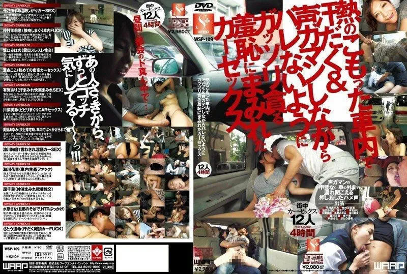 WSP-109 Car Sex Covered With Shame While Sweating In A Passionate Car & Enduring The Voice