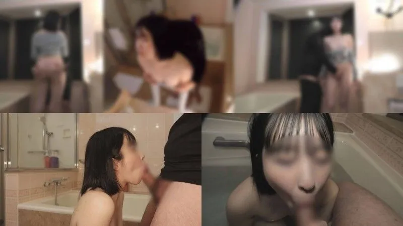 FC2-PPV-4681206 [Immediate Creampie Amateur Wife] Uncensored Slender Beauty with Sexy Legs * Raw Sex in the Bathroom ♡ Her Face Turns Red and She'